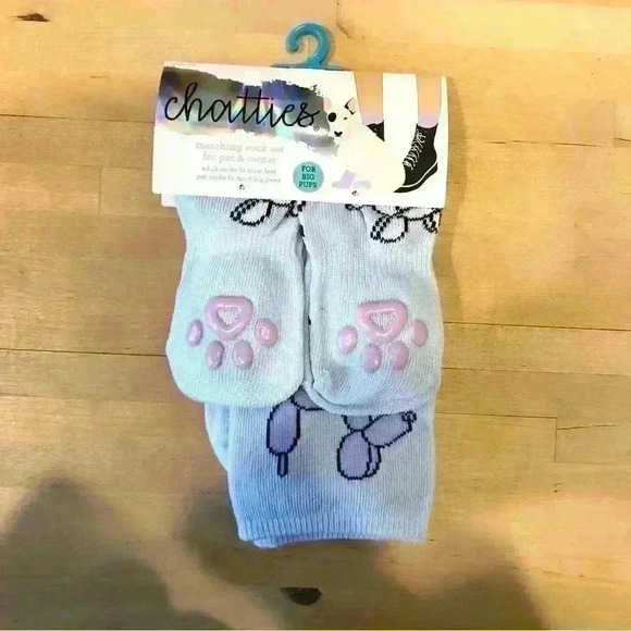 🌈 6/$60, NWT, Chatties Pet & Owner, Animal Balloon Theme Sock Set, One S… - Picture 5 of 5
